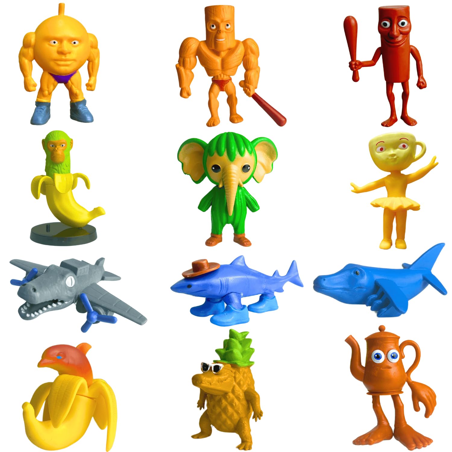 Amazon.com: ULTHOOL Tralalero Tralala Action Figure, 12PCS Italian